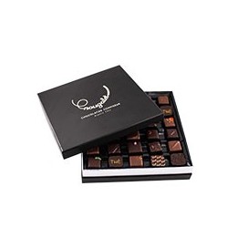 Coffret Luxe Chocolats Pralinés Lait & Noir